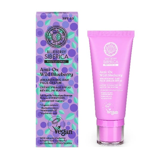Natura Siberica Crème de jour revigorante pour le visage SPF20 50ml