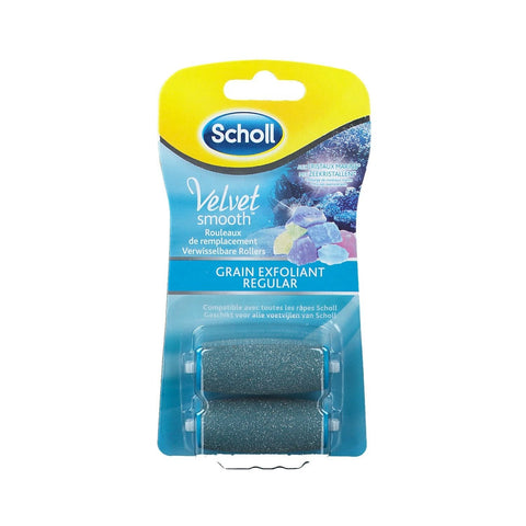 Scholl Velvet Smooth Ersatzrollen für Hornhautentferner Normal 2 Stück