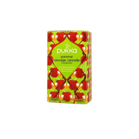 Pukka Infusion Pomme sauvage/Gingembre/Cannelle (20 sachets)
