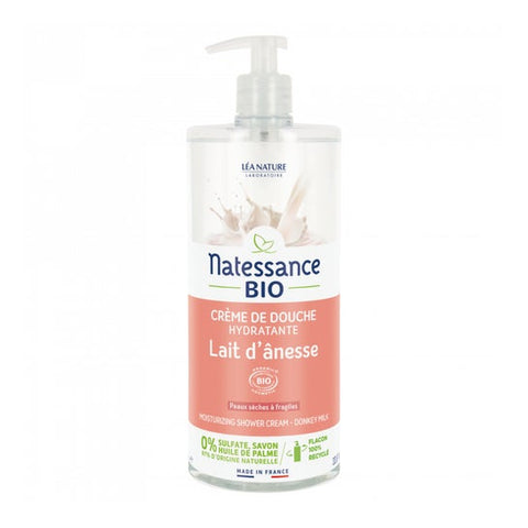Natessance Bio Duschcreme Eselsmilch 1L