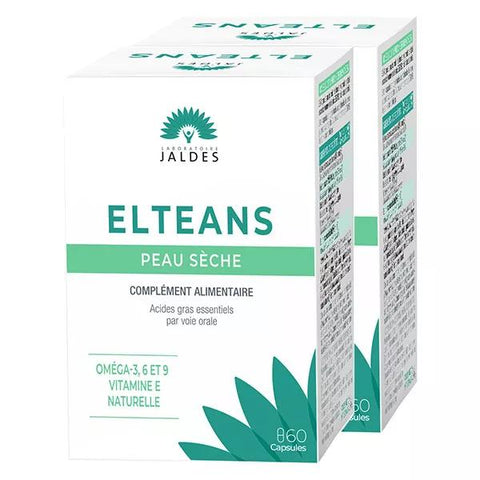 Jaldes Elteans Trockene Haut 2 x 60 Kapseln Doppelpack