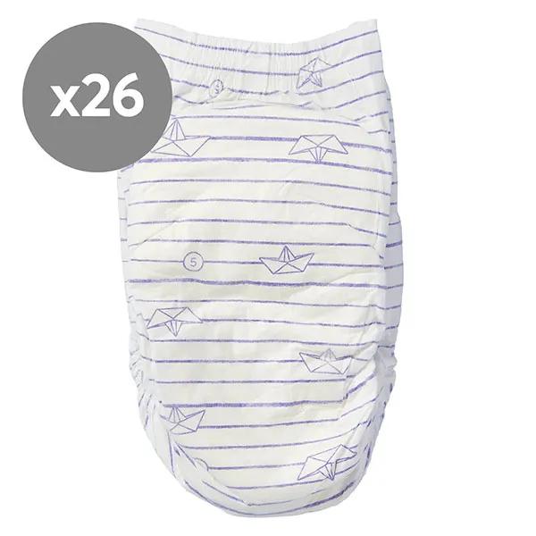 Joone Couches-culottes Malo Taille 6 - 26 unités