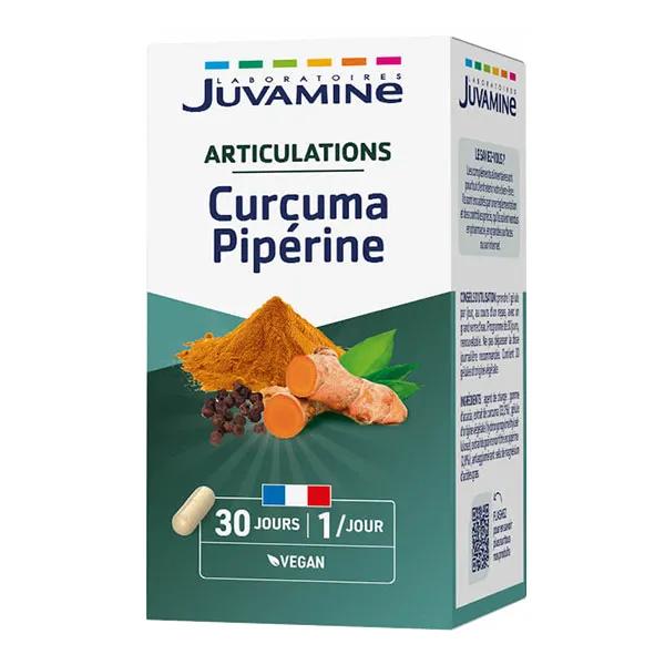 Juvamine Articulations Curcuma Piperine 30 gélules