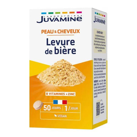 Juvamine Beauté Vitalité Levure de Bière 50 comprimés