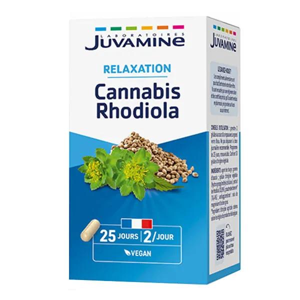 Juvamine Cannabis et Rhodiola 50 gélules végétales