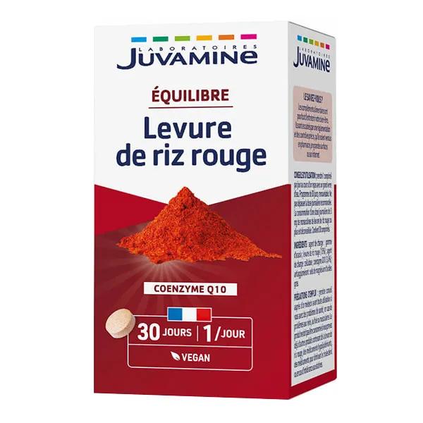 Juvamine Cholestérol Levure de Riz Rouge 30 comprimés