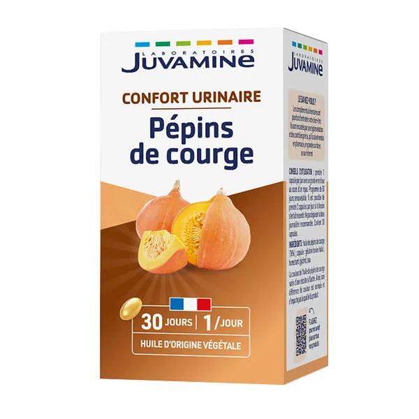 Juvamine Confort Urinaire Pépins de Courge 30 capsules