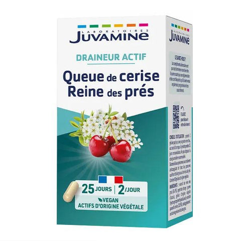 Juvamine Draineur Kirschstiel Mädesüß 50 Kapseln