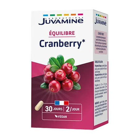 Juvamine Formule Concentrée Cranberry 60 gélules