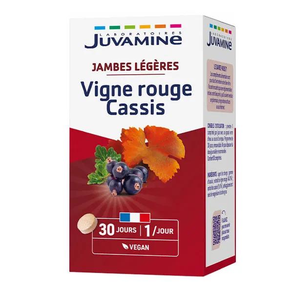 Juvamine Jambes Légères Vigne Rouge Cassis 30 comprimés