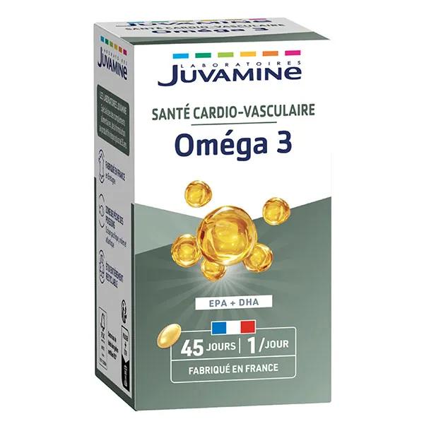 Juvamine Santé Cardio-Vasculaire Oméga 3 45 capsules