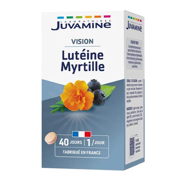 Juvamine Santé des Yeux Lutéine Myrtille 40 gélules