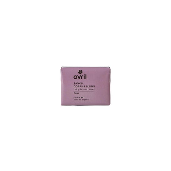 Avril Savon Corps Mains Figue Bio 100 gr