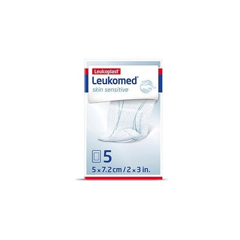 Leukomed T Skin Sensitive 5x7.2cm 5 units