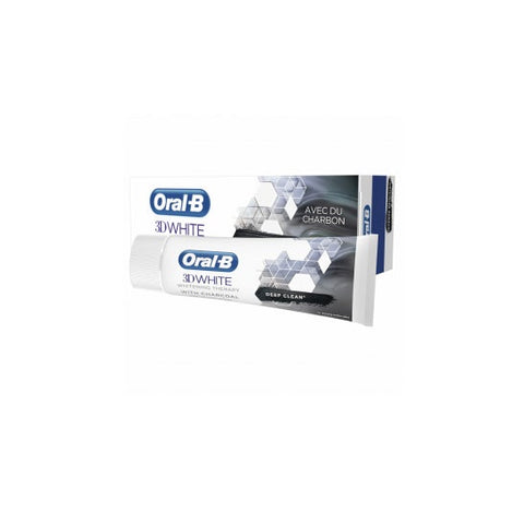 Oral-B 3D White 75 ml + Kohle