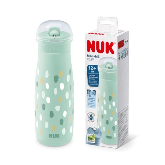Nuk Mini-Me Gobelet à clapet 12M+ vert (450 ml)
