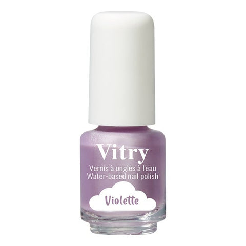 Vitry Nagellack auf Wasserbasis Violett (4 ml)