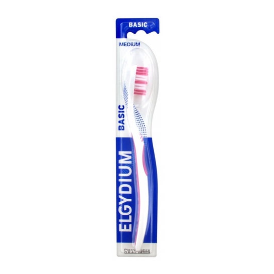 Elgydium Basic Brosse à dents moyenne