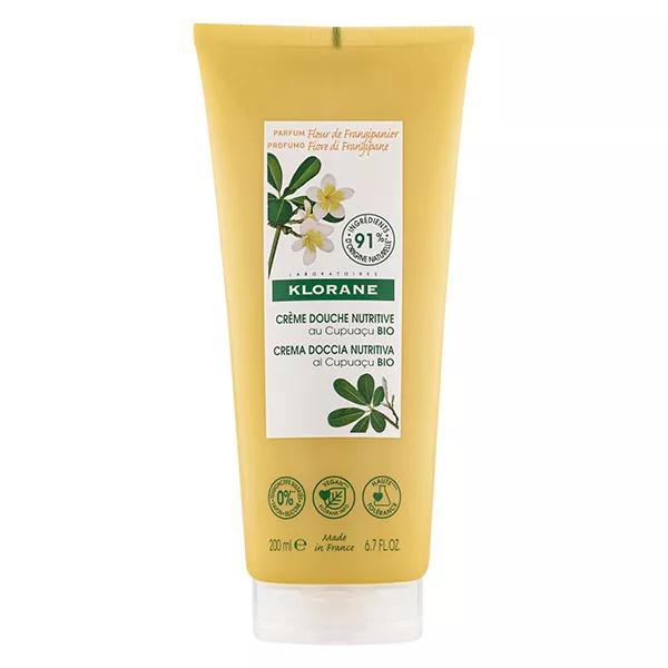 Klorane Beurre de Cupuaçu Crème de Douche Parfum Lait de Rose 200ml