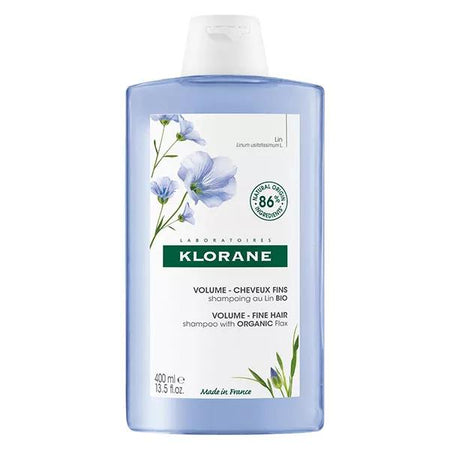 Klorane Lin Shampoing Volume Cheveux Fins Bio (400 ml)