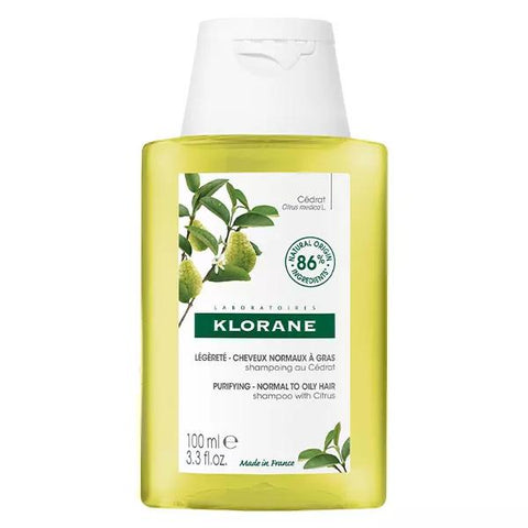 Klorane Shampoo mit Zitronatzitronenmark 100ml