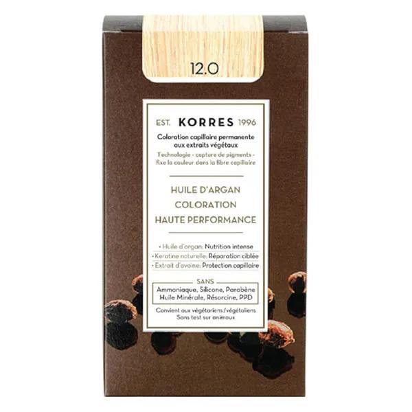 Korres Capillaire Coloration Permanente Blond Spécial 12.0