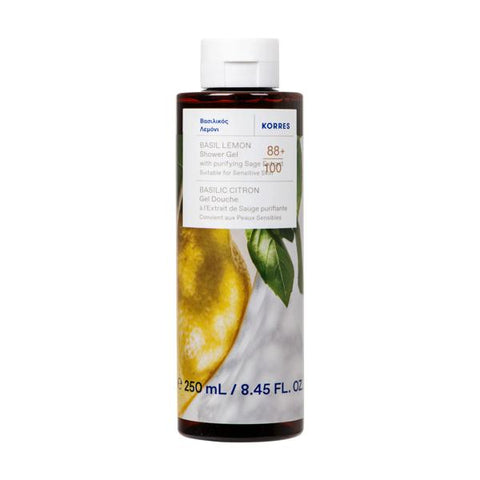 Korres Duschgel Basilikum Zitrone (250 ml)