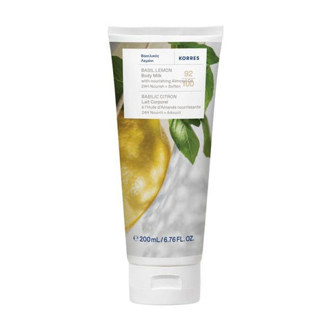 Korres Körpermilch Basilikum Zitrone (200 ml)