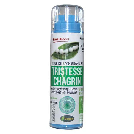 Kosmeo Complexe Fleurs de Bach 0% Alcool Tristesse Chagrin Bio 120 granules