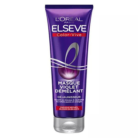 L'Oréal Elsève Color-Vive Masque Violet Démêlant Déjaunisseur (150 ml)