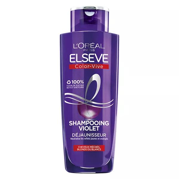 L'Oréal Elsève Color-Vive Shampoing Violet Déjaunisseur 200ml