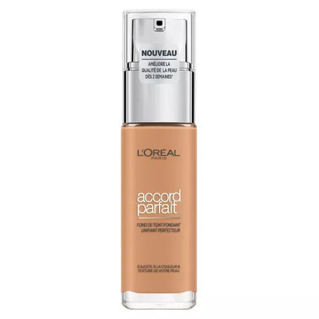L'Oréal Paris Accord Parfait Fond de Teint Fluide N°7.D Ambre Doré 30ml