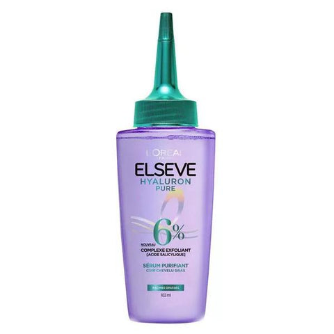 L'Oréal Paris Elseve Hyaluron Pure Klärendes Serum für fettige Kopfhaut (102 ml)