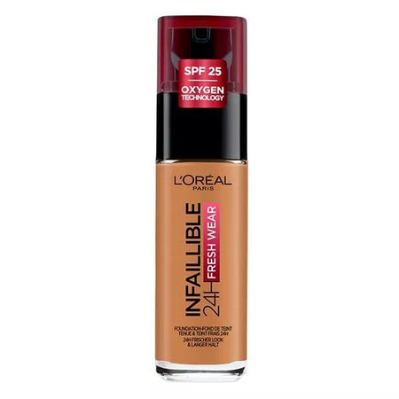 L'Oréal Paris Infaillible 24h Fresh Wear Fond de Teint Fluide N°330 Noisette 30ml