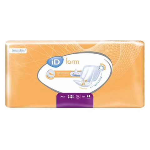 L&R iD Expert Form Anatomischer Schutz Maxi 8 Tropfen 21 Stück