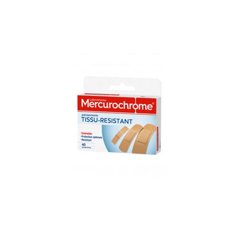 Mercurochrome Stoffpflaster 40 Stück Packung