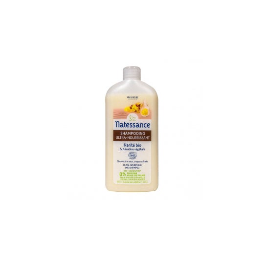 Natessance Shampooing ultra nutritif karité bio (500 ml)