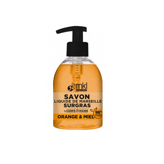 MKL Savon de Marseille liquide Orange et Miel (300 ml)