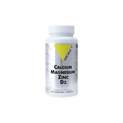 Vit All+ Calcium Magnésium Zinc D3 comprimés (90)
