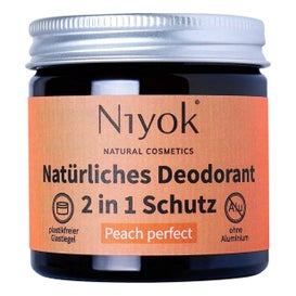 Niyok Peach Perfect déodorant crème (40 ml)