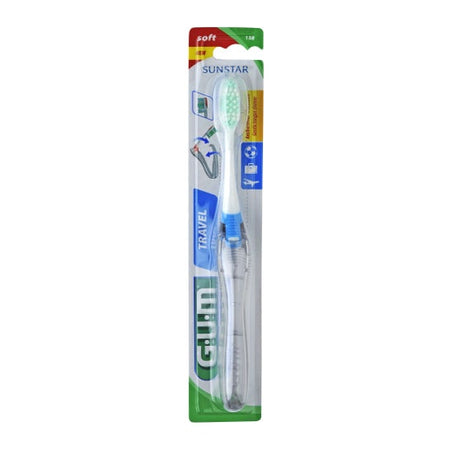 GUM® 158 Brosse à Dents de Voyage 1 Unité