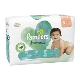 Pampers Couches Harmonie T3 6-10 kg 42 Unités