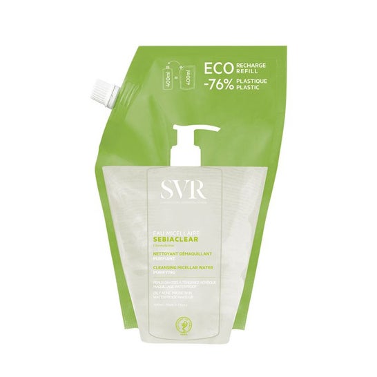 SVR Sebiaclear Eau Micellaire Éco-Recharge (400 ml)