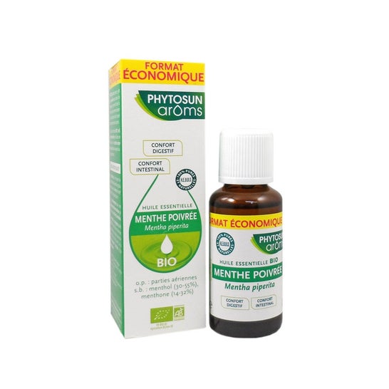 Phytosun'A Huile essentielle de menthe poivrée bio (30 ml)