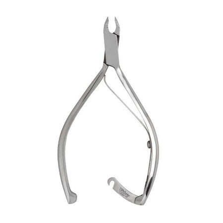 Vitry Pince à Peaux Inox Mat avec Fermoir 12cm