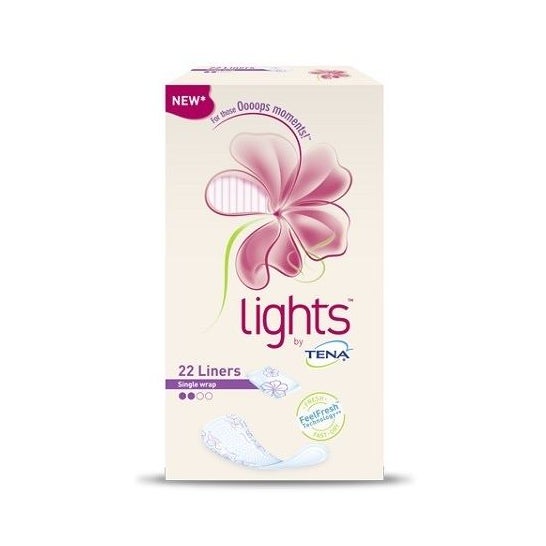 Tena Lights Slip Protecteur Normal Rip (22 pièces)
