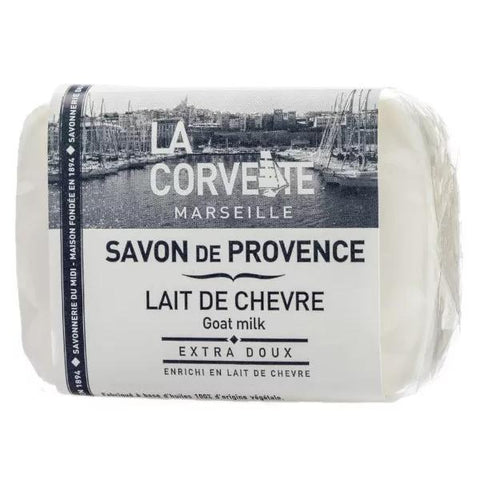 La Corvette Marseille Savon de Provence Ziegenmilch Folie 100g