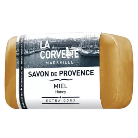 La Corvette Marseille Savon de Provence Honig verpackt 100g
