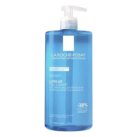 La Roche Posay Lipikar Gel Lavant Apaisant Peaux Sensibles de la famille 1L