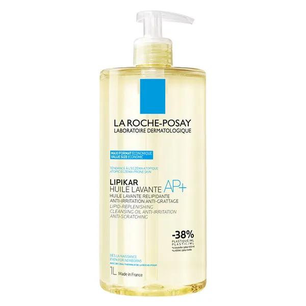 La Roche Posay Lipikar Huile Lavante AP+ Relipidante Anti-Grattage Peau Sèche 1L